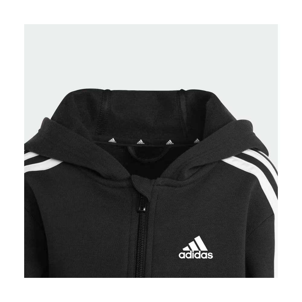 ADIDAS Essentials 3-Stripes Zip Hoodie Παιδική Φούτερ Ζακέτα - 5