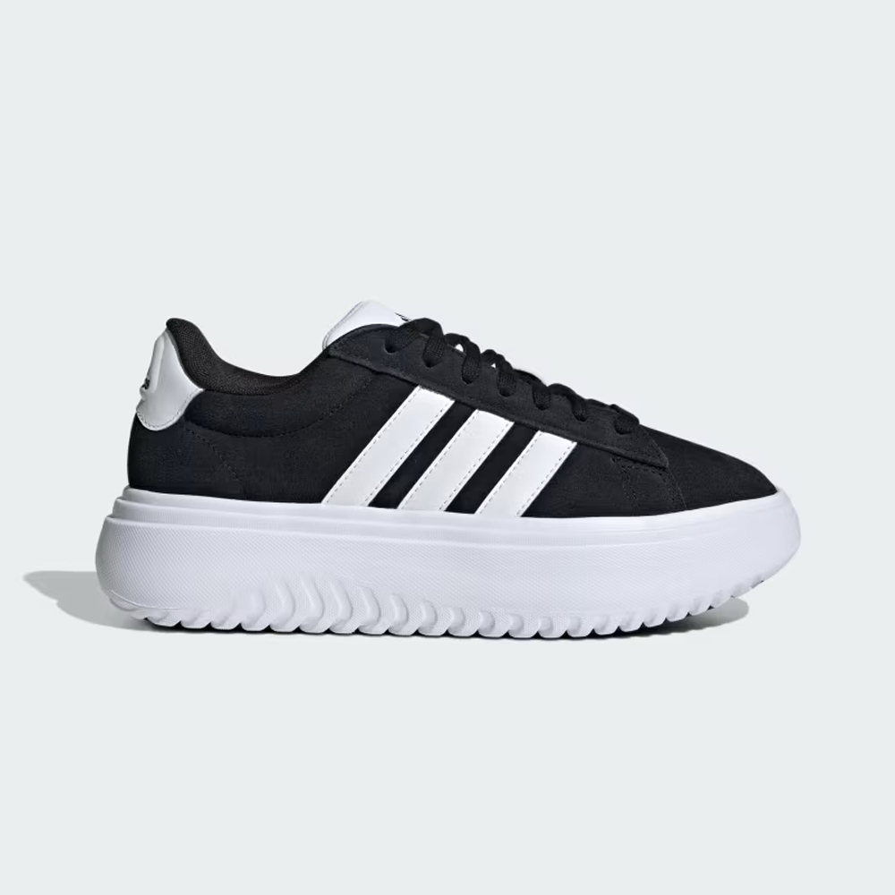 ADIDAS Grand Court Platform Shoes Γυναικεία Sneakers - Μαύρο-Λευκό