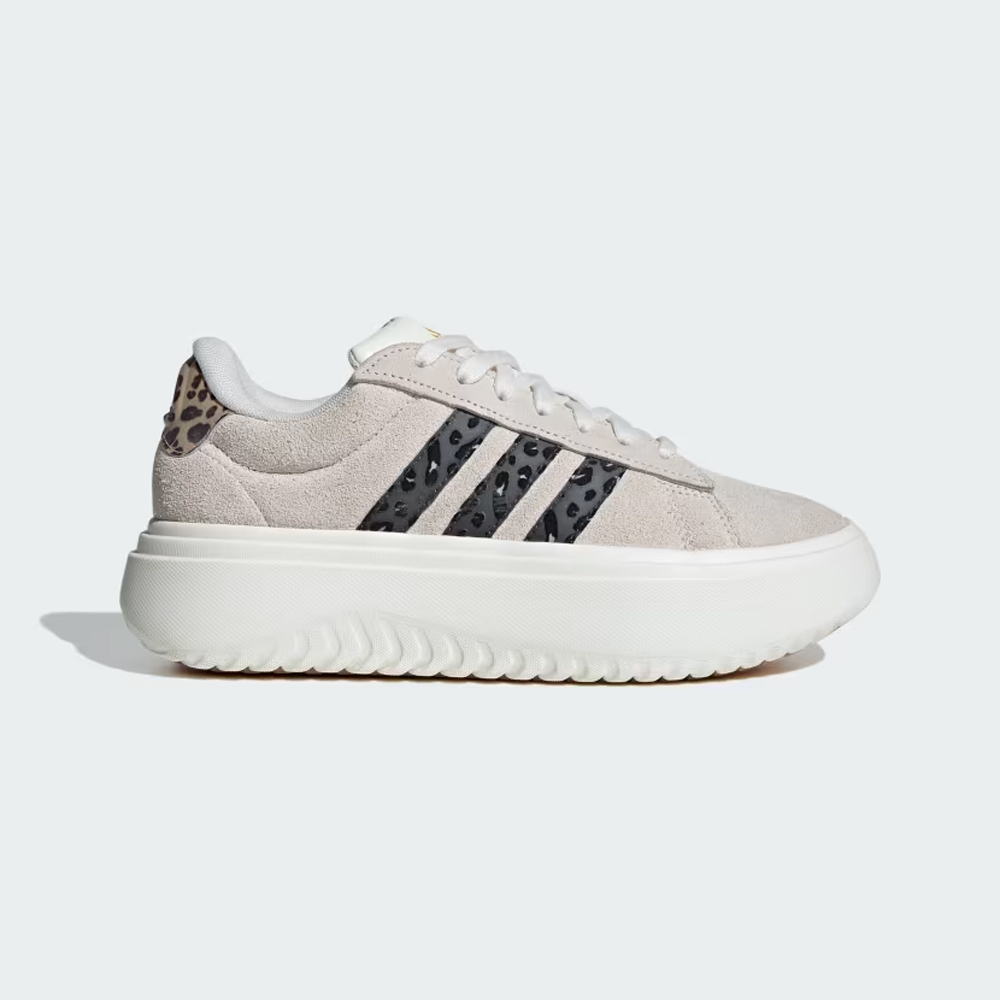 ADIDAS Grand Court Platform Shoes Γυναικεία Sneakers - Γκρι