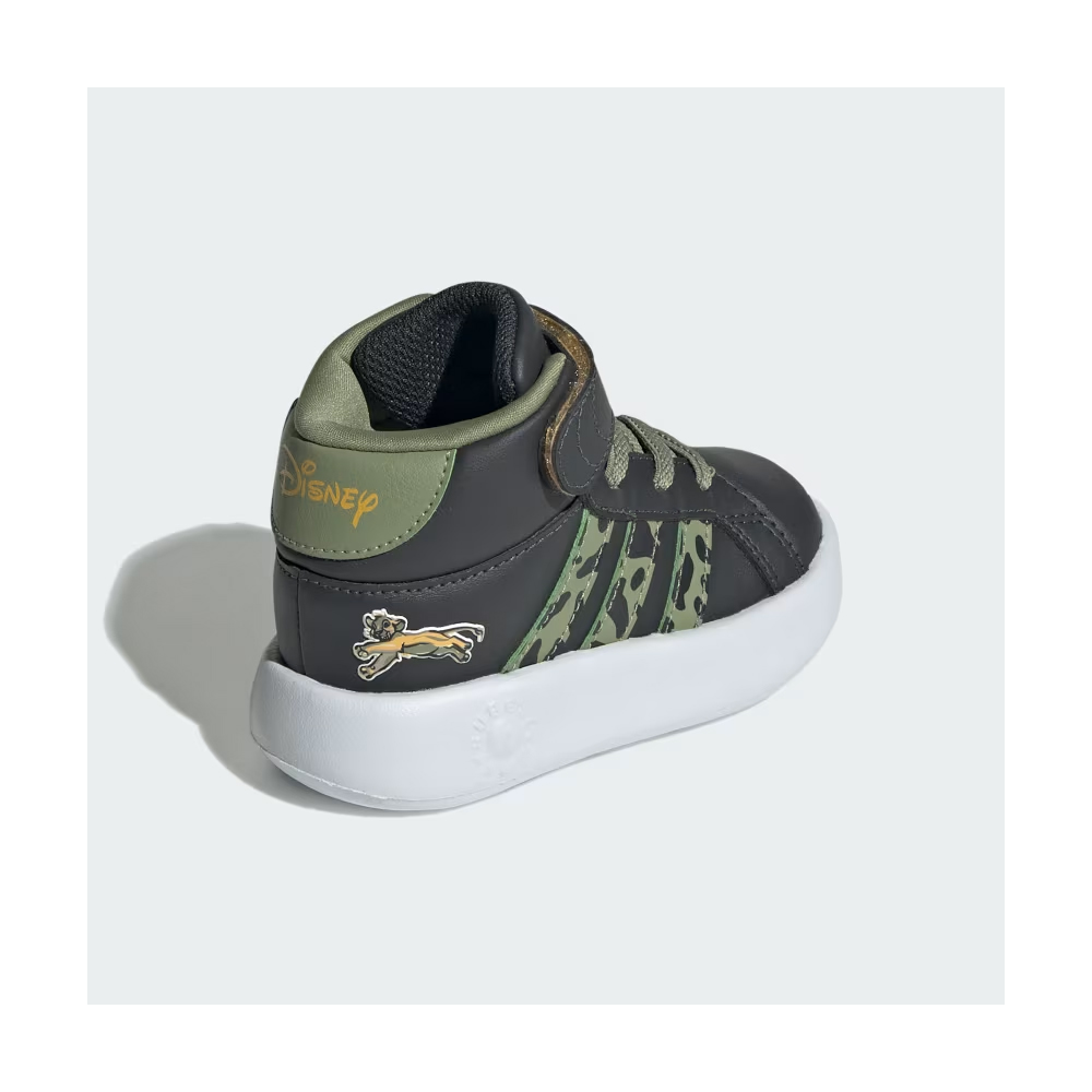 ADIDAS Disney Lion King Grand Court Mid Shoes Παιδικά Sneakers Μποτάκια - 3