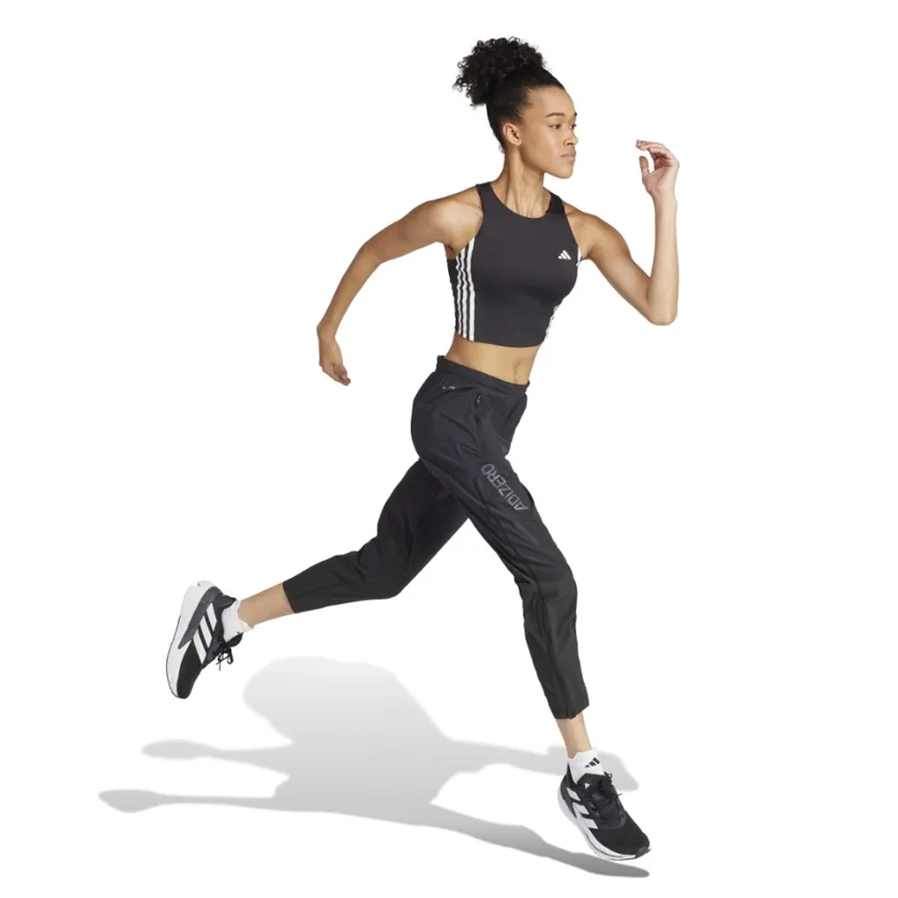 ADIDAS Own The Run 3-Stripes Γυναικείο Αμάνικο Μπλουζάκι - 5