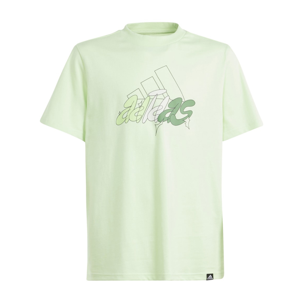 ADIDAS Gfx Illustrated Junior Tee Παιδικό T-Shirt - Πράσινο
