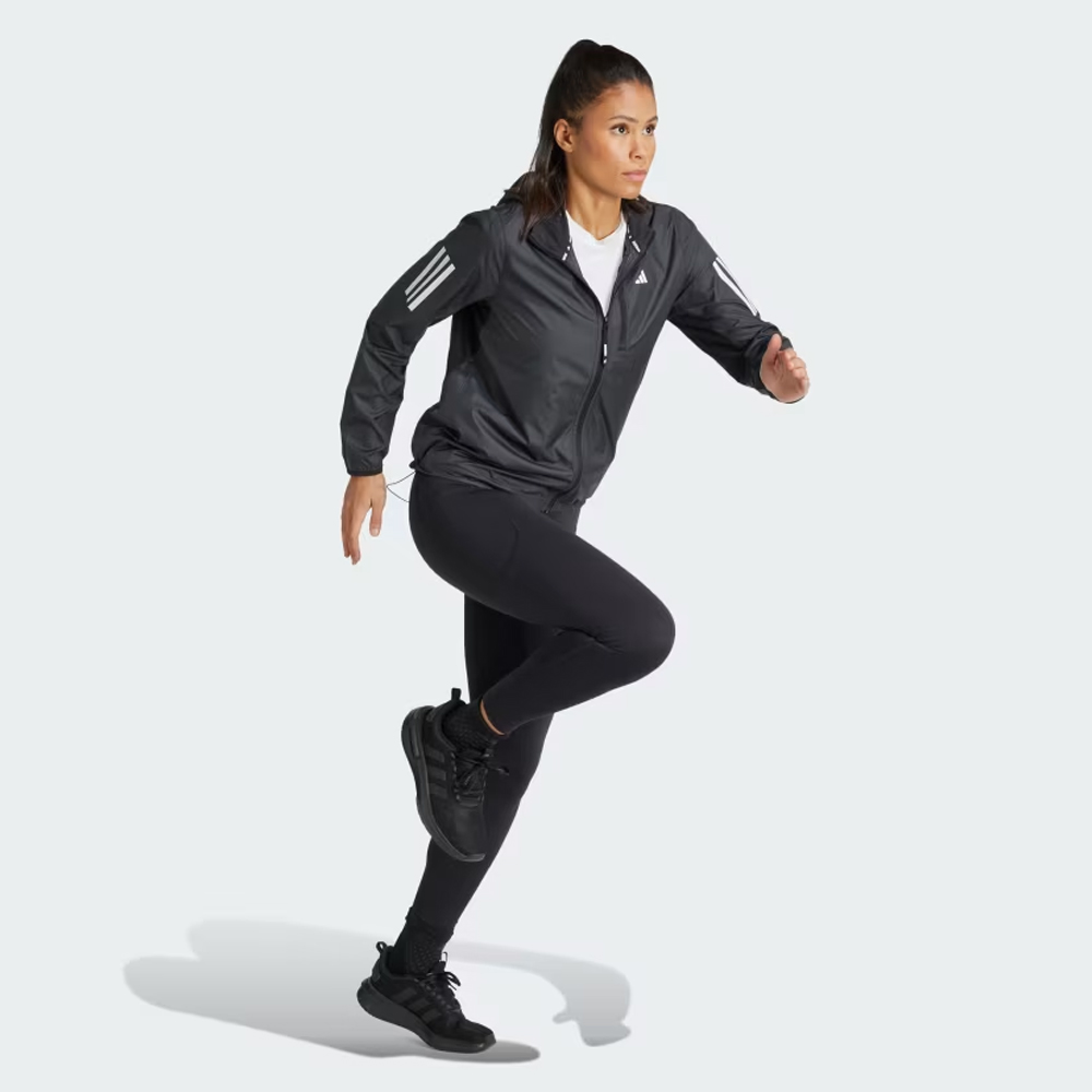 ADIDAS Own The Run Jacket Γυναικείο Αντιανεμικό Μπουφάν - 3