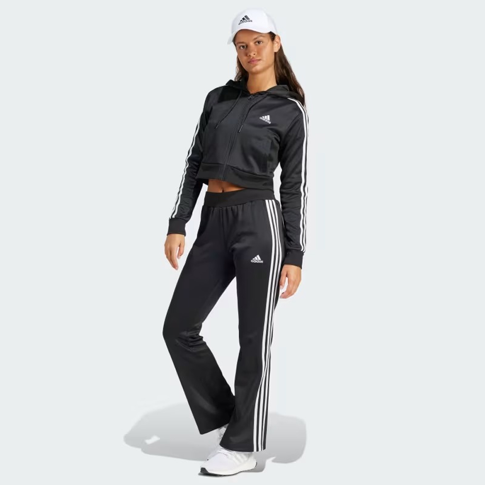 ADIDAS Glam Tracksuit Γυναικείο Σετ Φόρμα - Ζακέτα  - Μαύρο