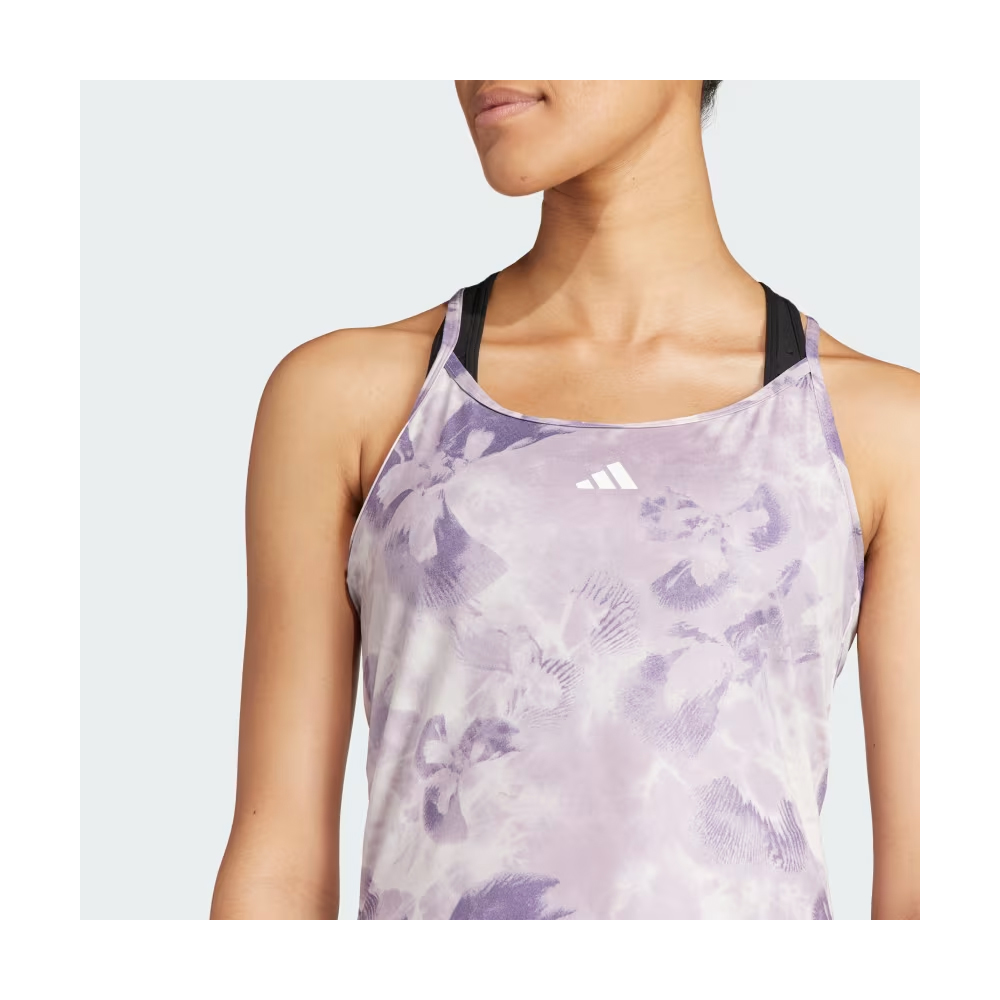 ADIDAS Train Essentials Aop Flower Tie-Dye Tank Top  Γυναικείο Αθλητικό Αμάνικο Τοπ - 4