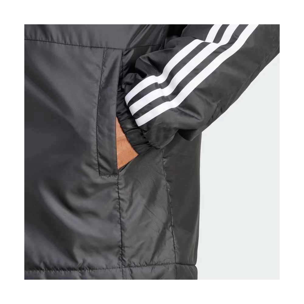 ADIDAS Essentials 3-Stripes Insulated Hooded Jacket Ανδρικό Μπουφάν - 5