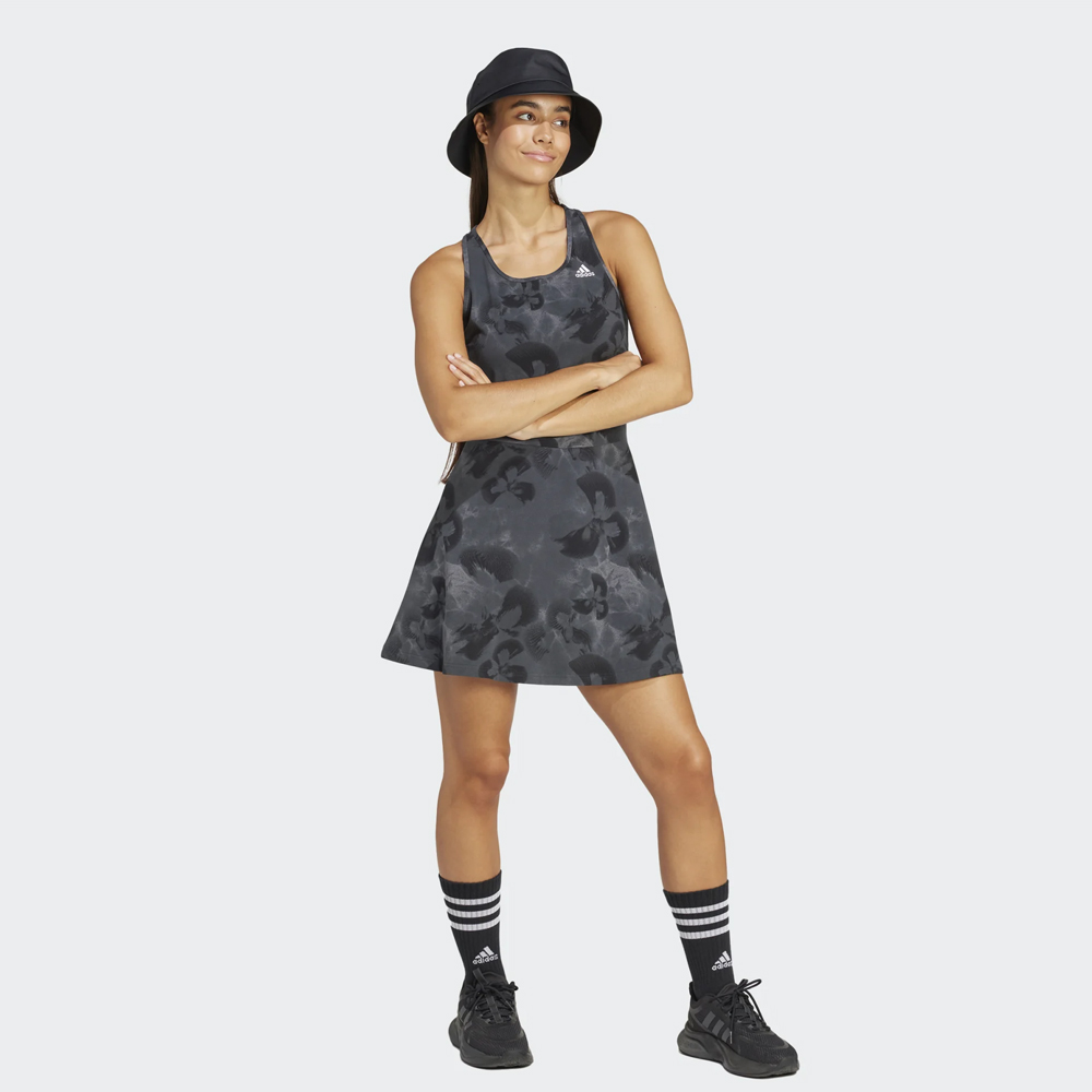 ADIDAS W Aop Dress Γυναικείο Φόρεμα - 3