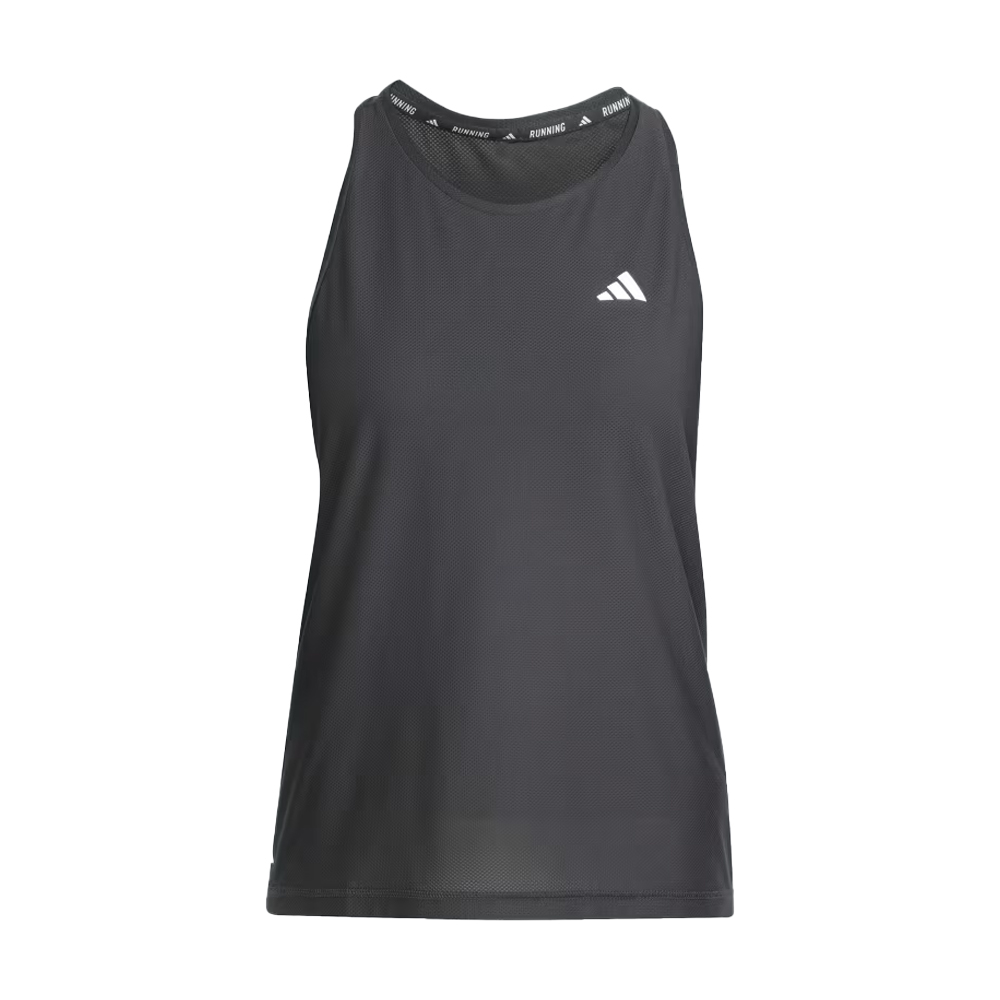 ADIDAS Own The Run Tank Top Γυναικείο Αμάνικο T-Shirt - Μαύρο