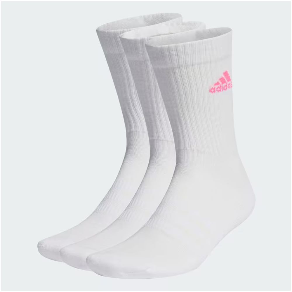 ADIDAS Cushioned Crew Socks Unisex Κάλτσες - Λευκό