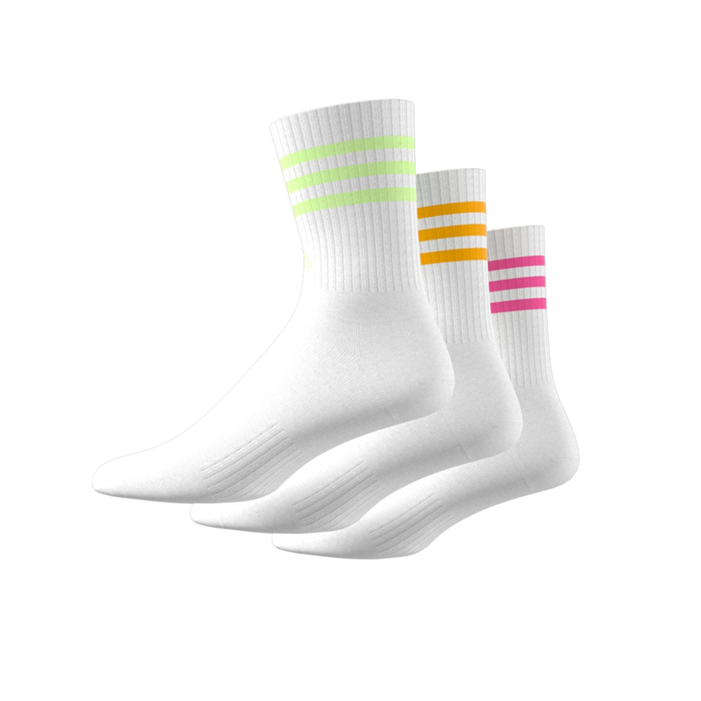 ADIDAS 3-Stripes Cushioned Crew Socks 3 pairs Γυναικείες Κάλτσες 3 ζεύγη - 3