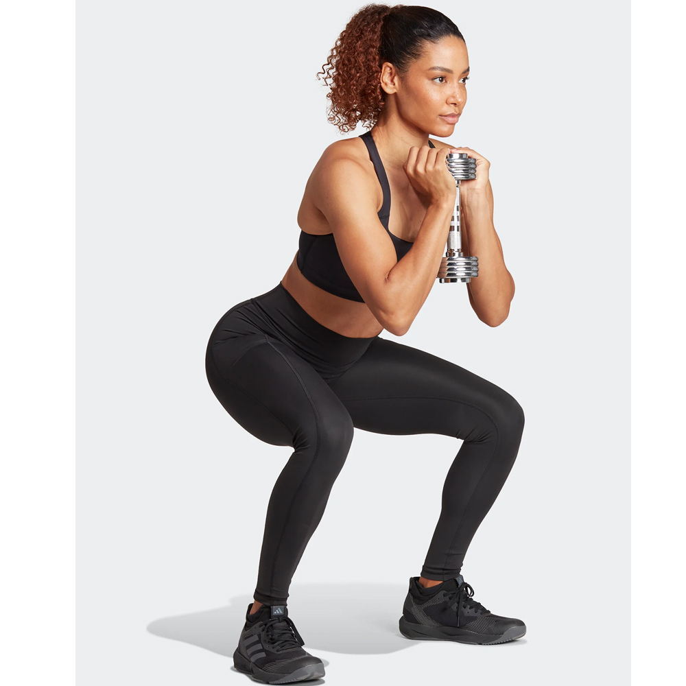 ADIDAS Optime Full-Length Training Leggings Γυναικείο Κολάν  - 4