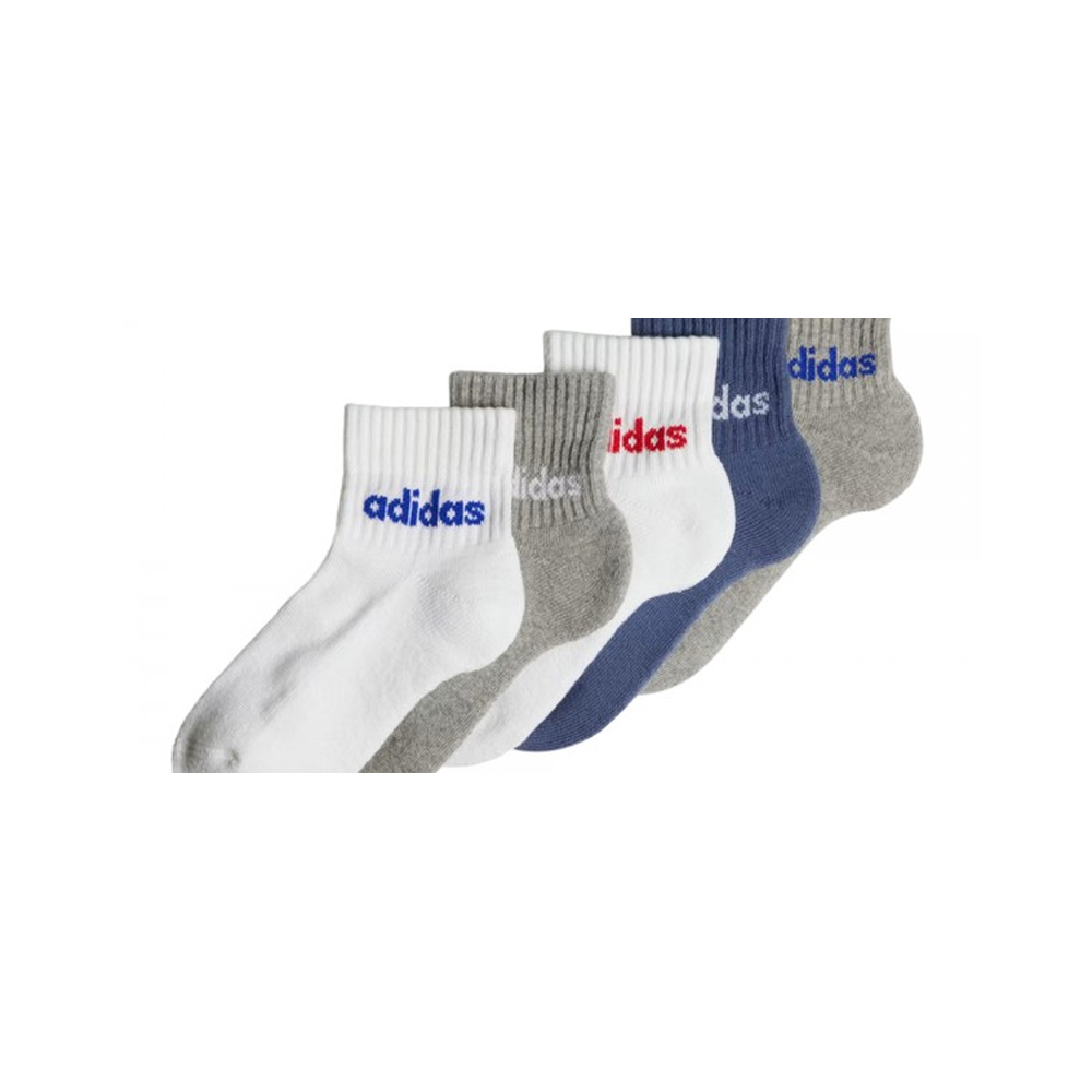 ADIDAS Linear Ankle Socks 5 Pairs Παιδικές Κάλτσες 5 ζεύγη - 5