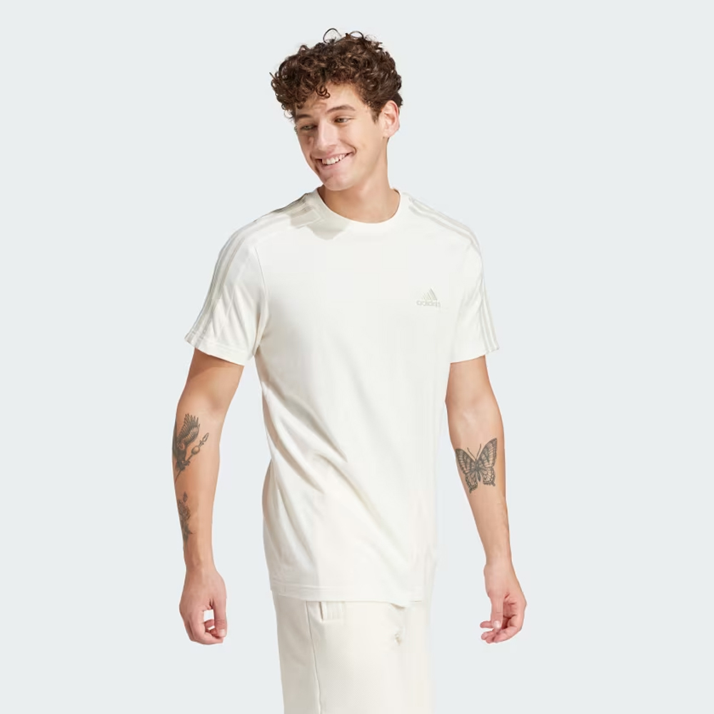 ADIDAS Men's 3-Stripes Single Jersey Tee Ανδρικό T-Shirt - 3