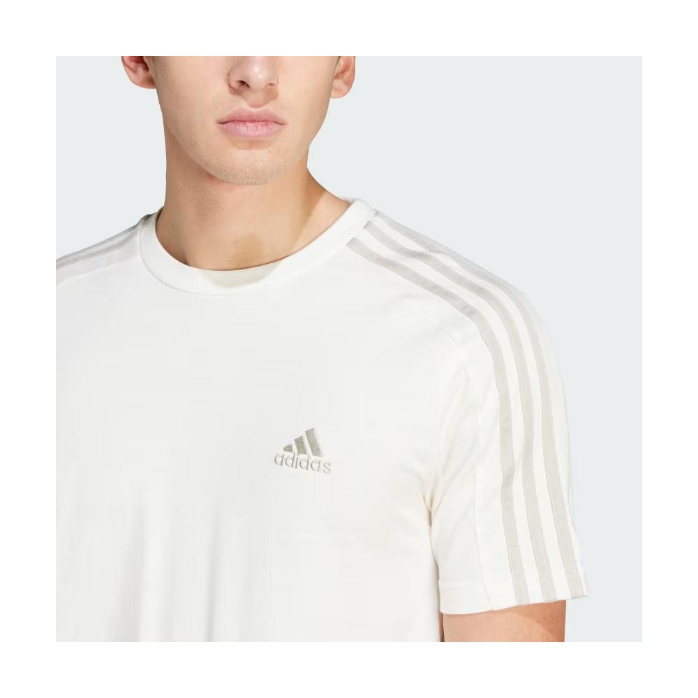 ADIDAS Men's 3-Stripes Single Jersey Tee Ανδρικό T-Shirt - 4