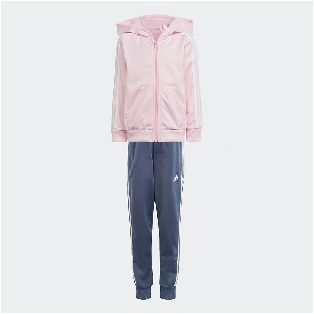 ADIDAS sportswear Lk 3S Shiny Tracksuit Παιδικό Σετ Φόρμας - Ροζ