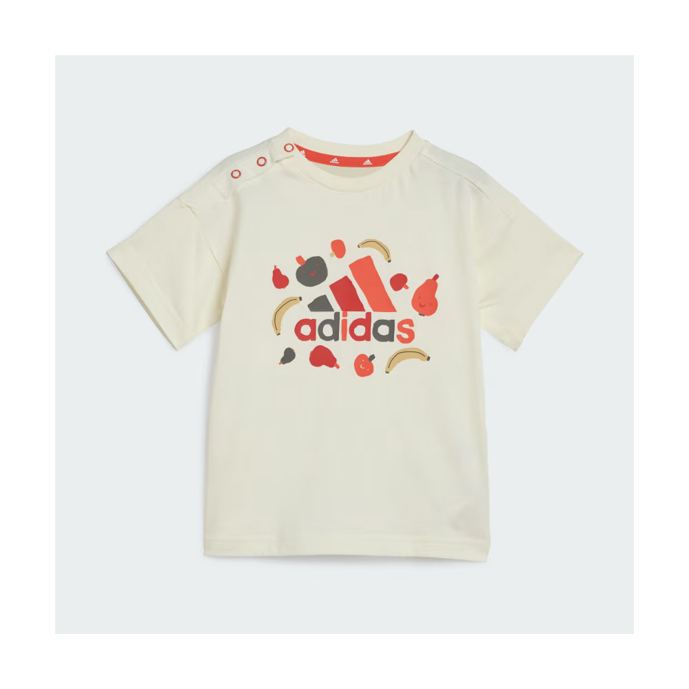 ADIDAS Essentials Allover Print Tee Set Kids Βρεφικό Σετ - 2