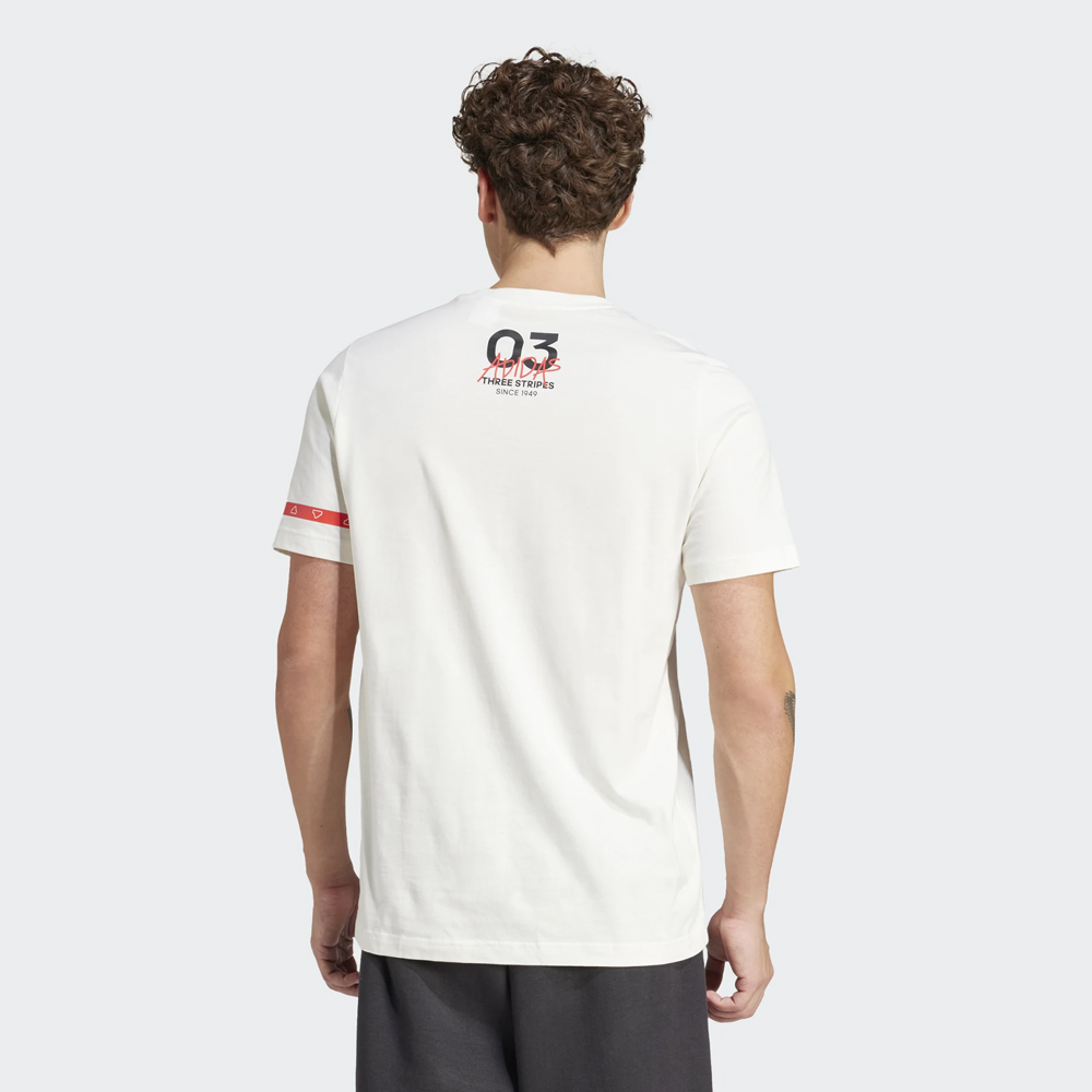 ADIDAS Brand Love Collegiate Graphic  Short Sleeve Tee Ανδρικό T-Shirt - 2