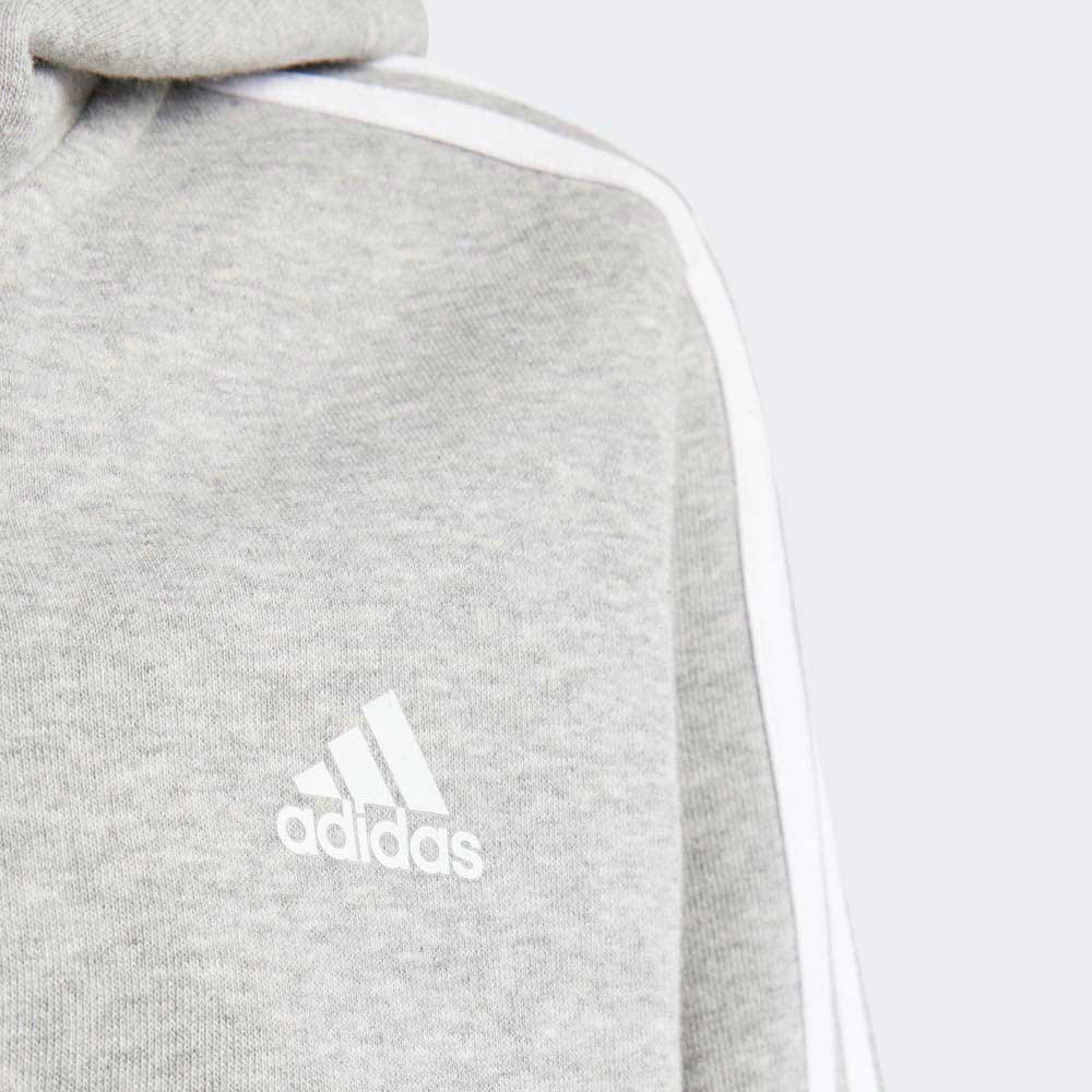 ADIDAS U 3-Stripes Fleece Full Zip Hoodie Παιδική Ζακέτα με κουκούλα - 3