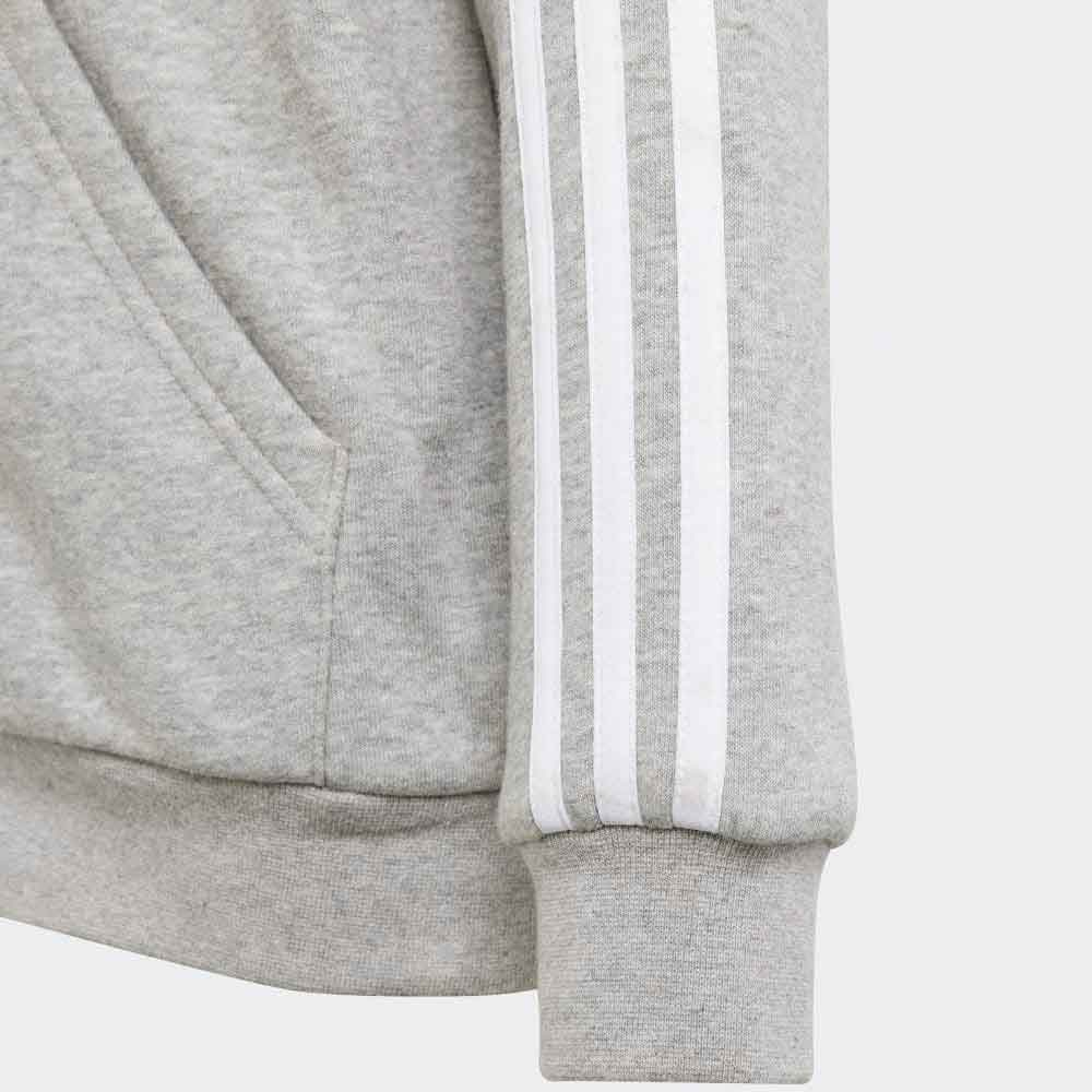 ADIDAS U 3-Stripes Fleece Full Zip Hoodie Παιδική Ζακέτα με κουκούλα - 4