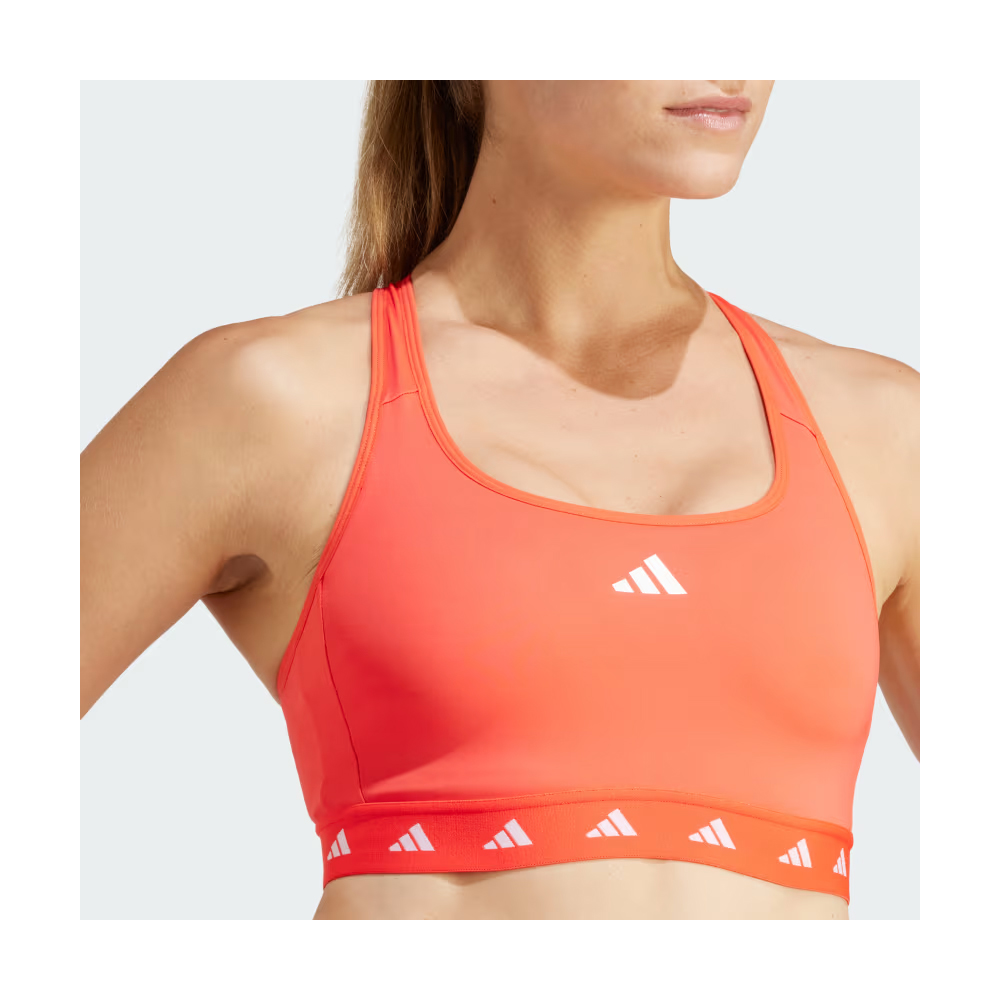 ADIDAS Powerreact Trainining Medium-Support Techfit Bra Γυναικείο Μπουστάκι - 4