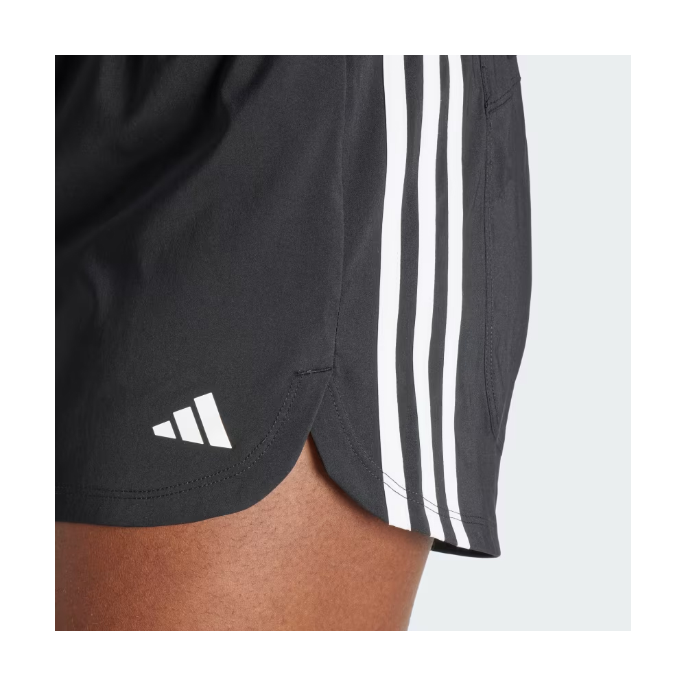 ADIDAS Pacer Training 3-Stripes Woven High Rise Shorts Γυναικείο Σορτς - 4