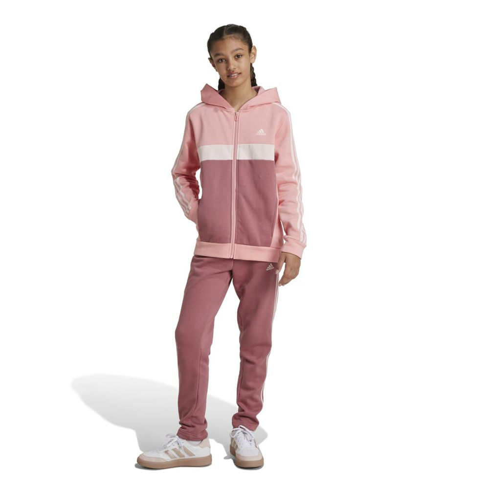 ADIDAS Junior 3-Stripes Tiberio Fleece Track Suit Παιδικό Σετ Φόρμας - 2