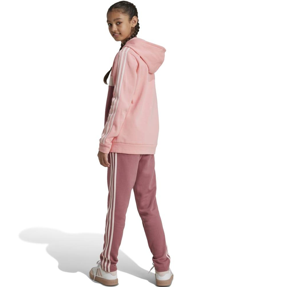 ADIDAS Junior 3-Stripes Tiberio Fleece Track Suit Παιδικό Σετ Φόρμας - 3