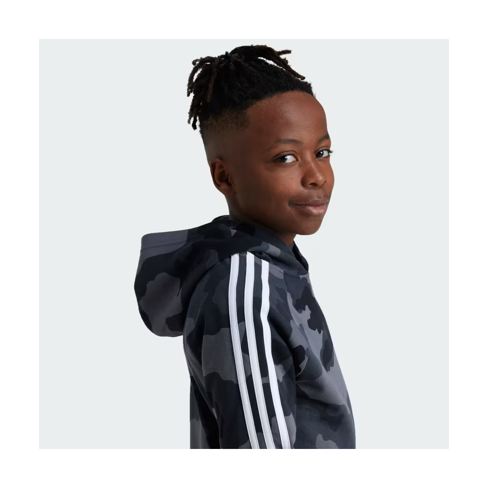 ADIDAS Essentials Allover Print Hoodie Kids Παιδικό Φούτερ με κουκούλα - 4