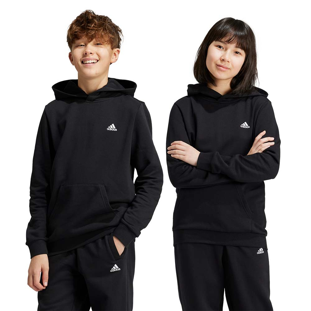 ADIDAS Feel Cozy Fleece Hoodie Παιδικό Φούτερ με κουκούλα - Μαύρο