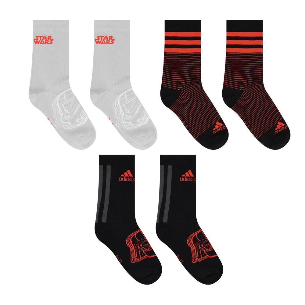 ADIDAS Star Wars 3 pairs Socks Παιδικές Κάλτσες - 3