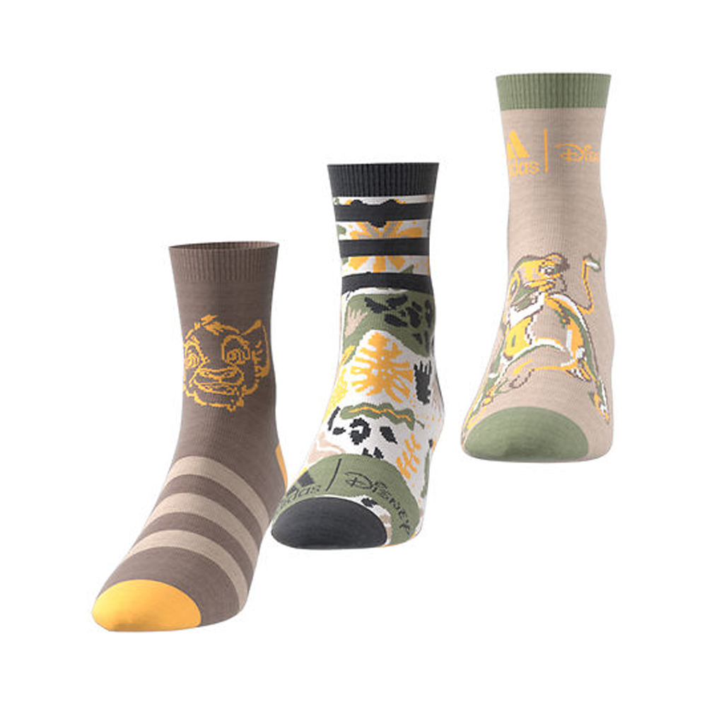 ADIDAS Disney Lion King 3 Pairs Per Pack Sock Παιδικές Κάλτσες 3 ζεύγη - 4