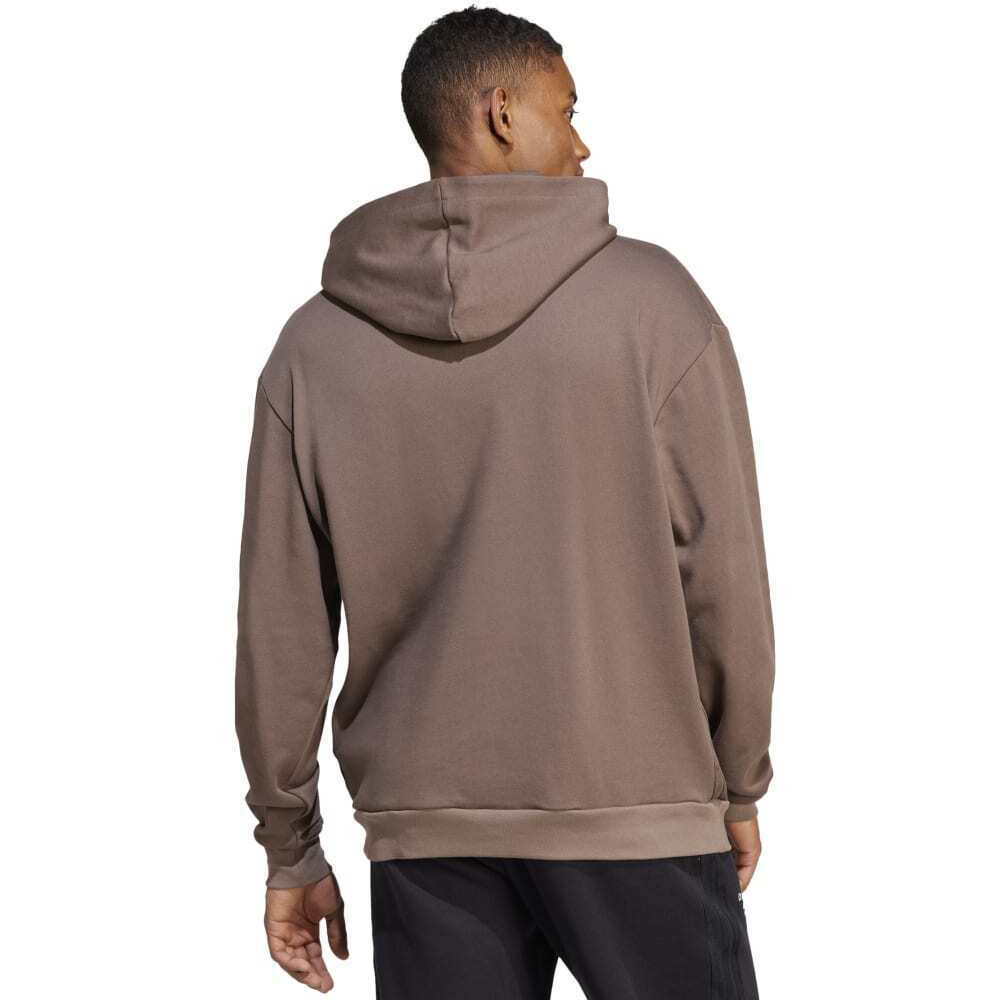 ADIDAS Brand Love French Terry Hoodie Ανδρικό Φούτερ με κουκούλα  - 2