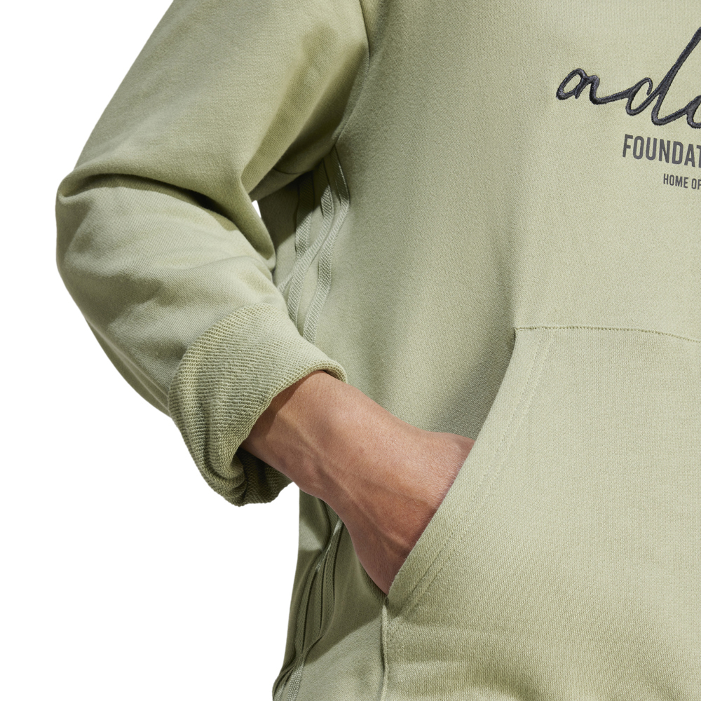 ADIDAS Brand Love French Terry Hoodie Ανδρικό Φούτερ  - 4