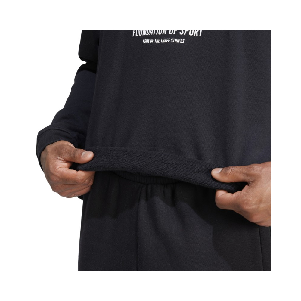 ADIDAS Brand Love French Terry Sweatshirt Ανδρικό Φούτερ - 4