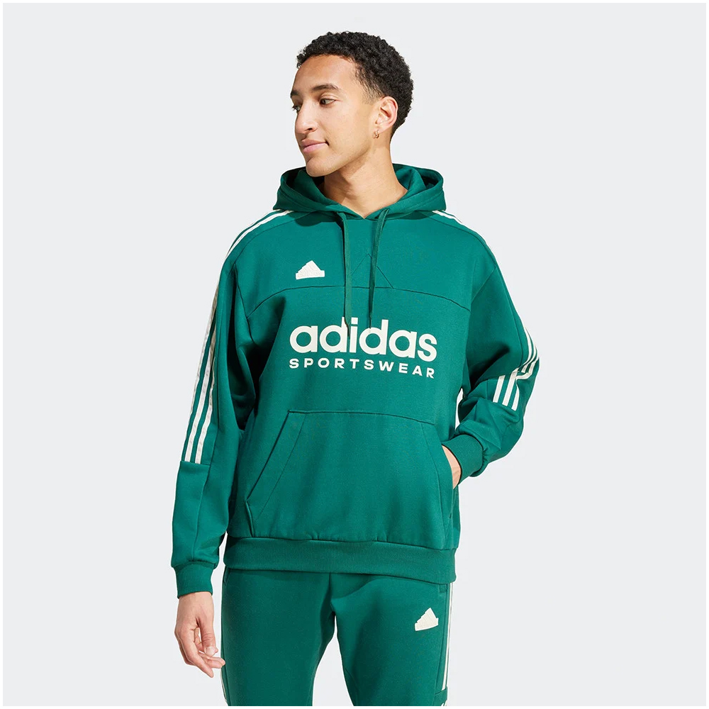 ADIDAS Men's Tiro Fleece Hoodie Ανδρικό Φούτερ με κουκούλα - 2