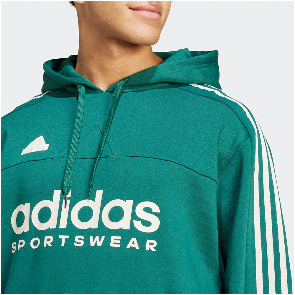 ADIDAS Men's Tiro Fleece Hoodie Ανδρικό Φούτερ με κουκούλα - 5