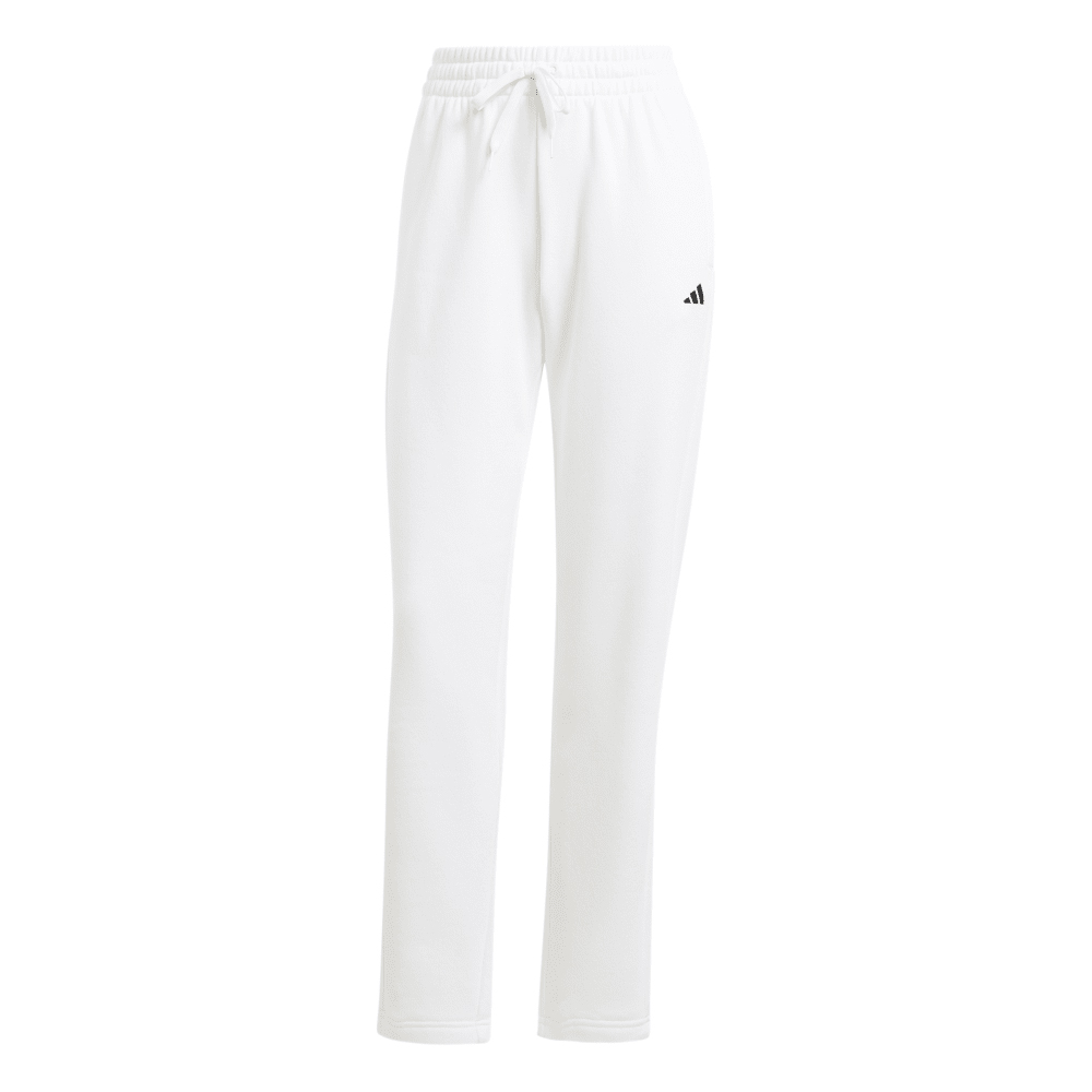 ADIDAS Women's Small Logo Feel Cozy Open Hem Pant Γυναικείο Παντελόνι Φόρμας - Λευκό