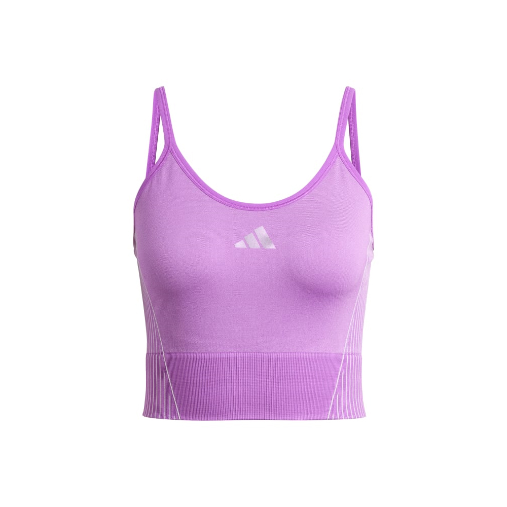 ADIDAS Seamless Top Γυναικείο Τοπ - Μωβ