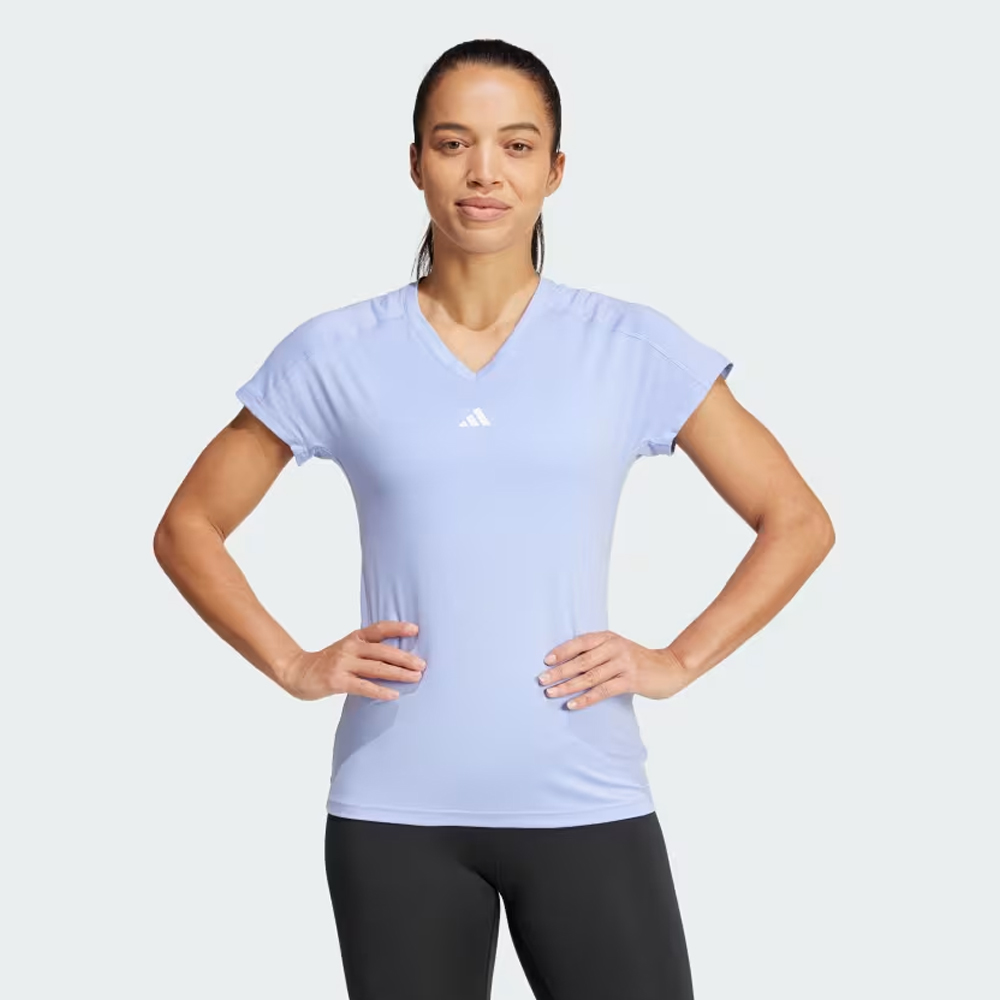 ADIDAS Training Essentials MInimal Tee Γυναικείο Αθλητικό T-Shirt - Μπλε