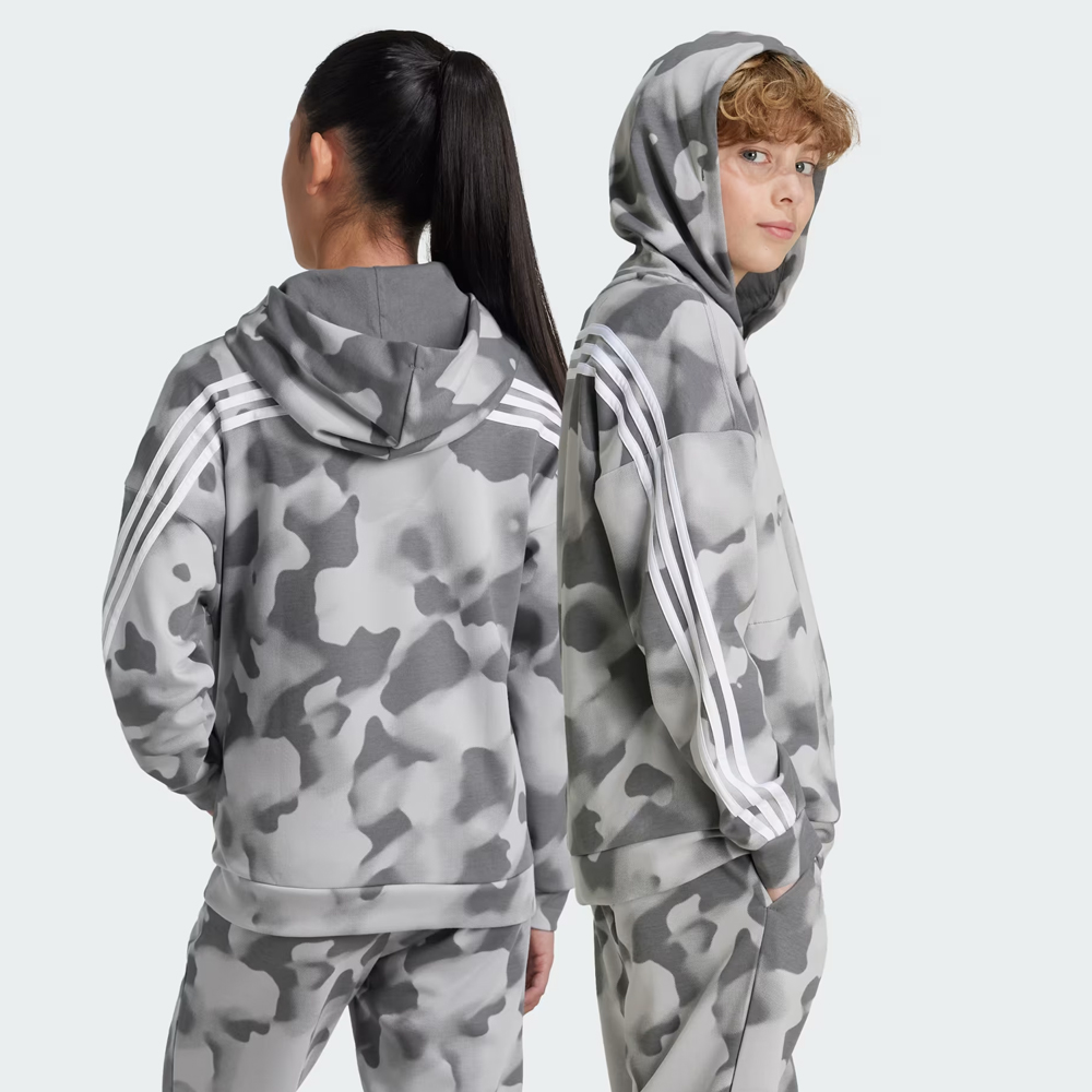 ADIDAS Future Icon Camo Printed Hoodie Kids Παιδικό Φούτερ με κουκούλα - 2