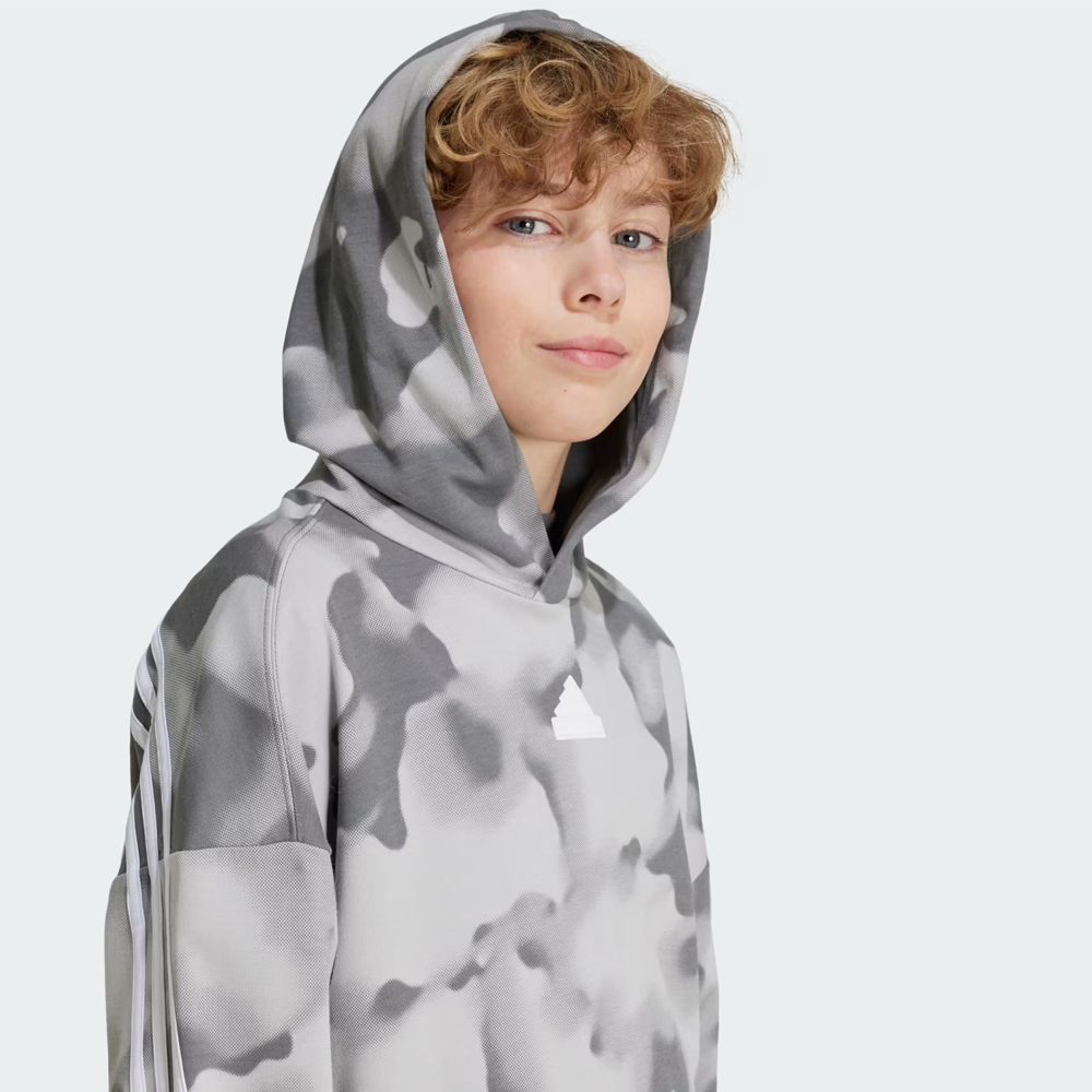 ADIDAS Future Icon Camo Printed Hoodie Kids Παιδικό Φούτερ με κουκούλα - 4