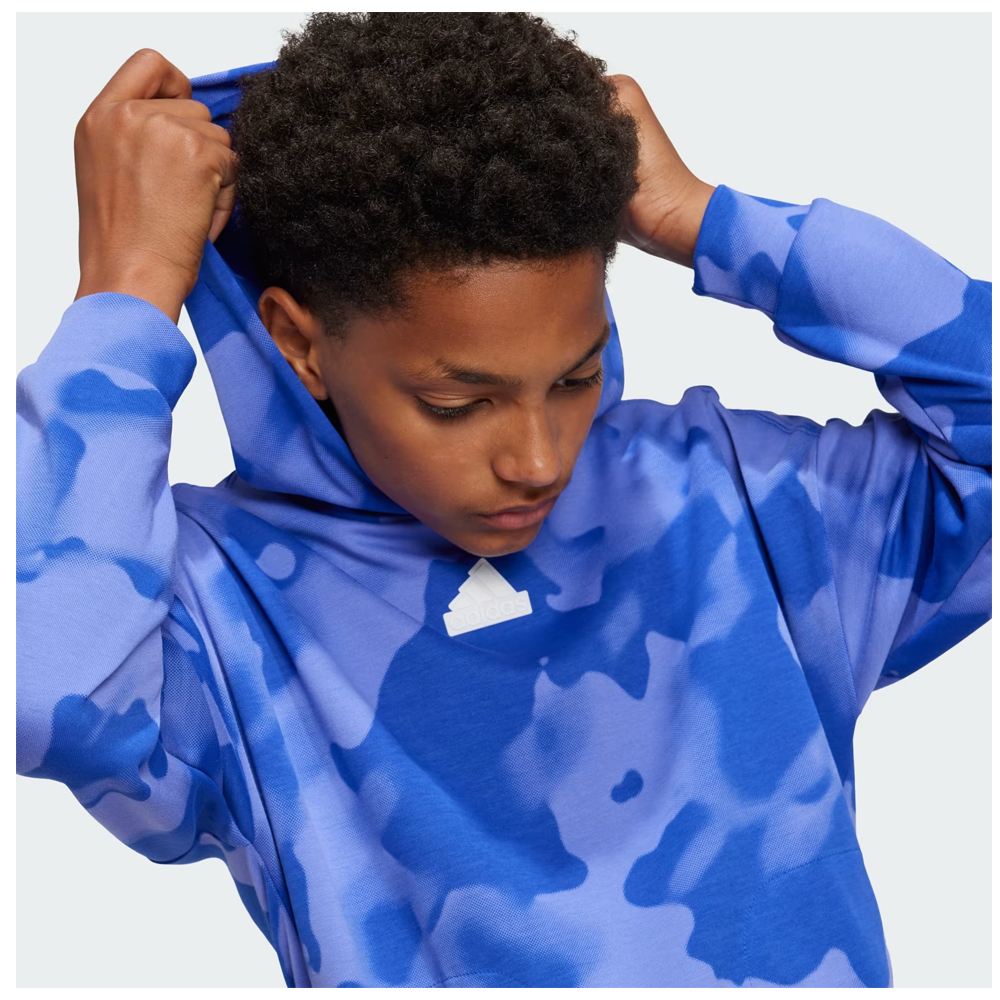 ADIDAS Future Icon Camo Printed Hoodie Kids Παιδικό Φούτερ με κουκούλα - 4