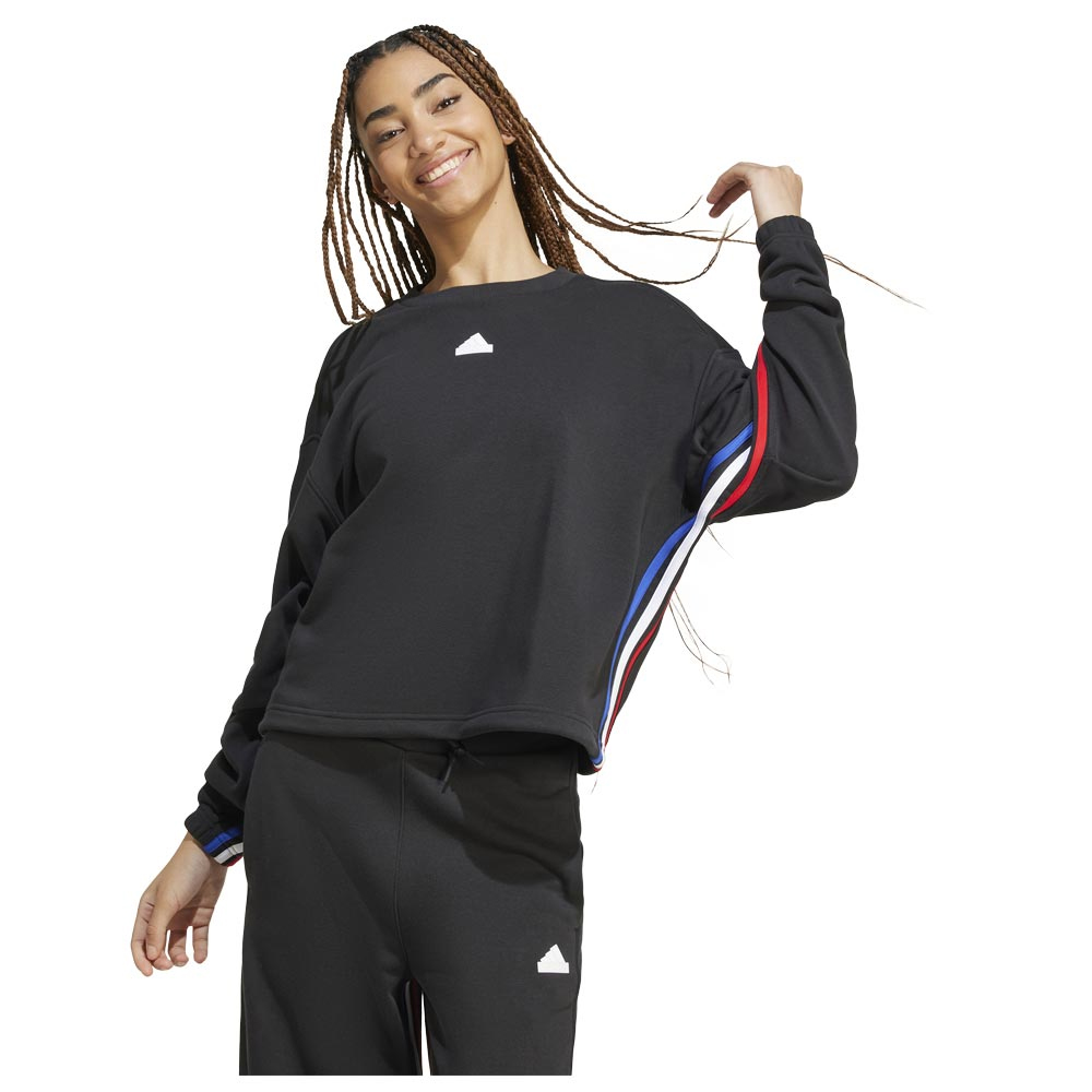 ADIDAS Express Crew Sweatshirt Γυναικείο Φούτερ - Μαύρο