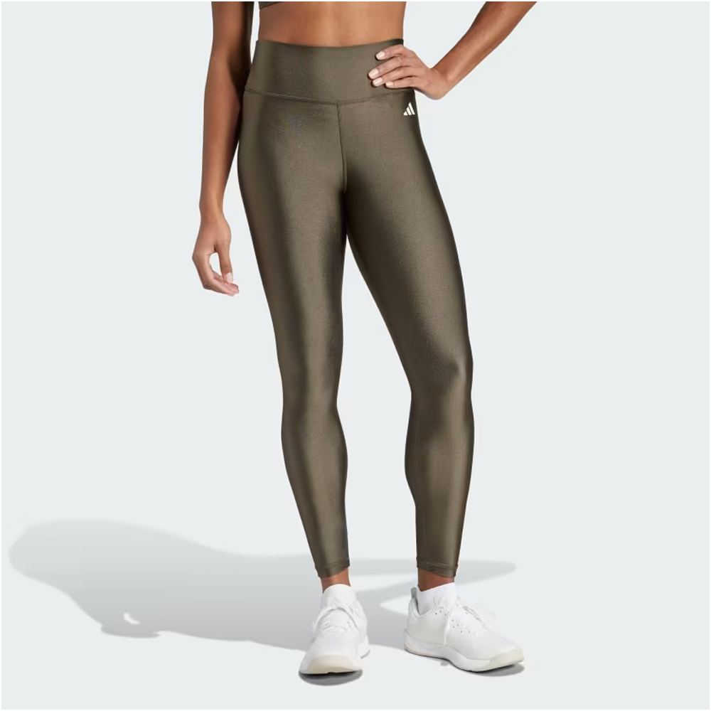 ADIDAS Optime Essentials Shine 7/8 Leggings Γυναικείο Κολάν - Καφέ