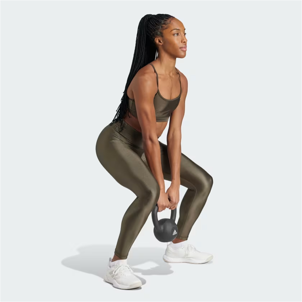 ADIDAS Optime Essentials Shine 7/8 Leggings Γυναικείο Κολάν - 3