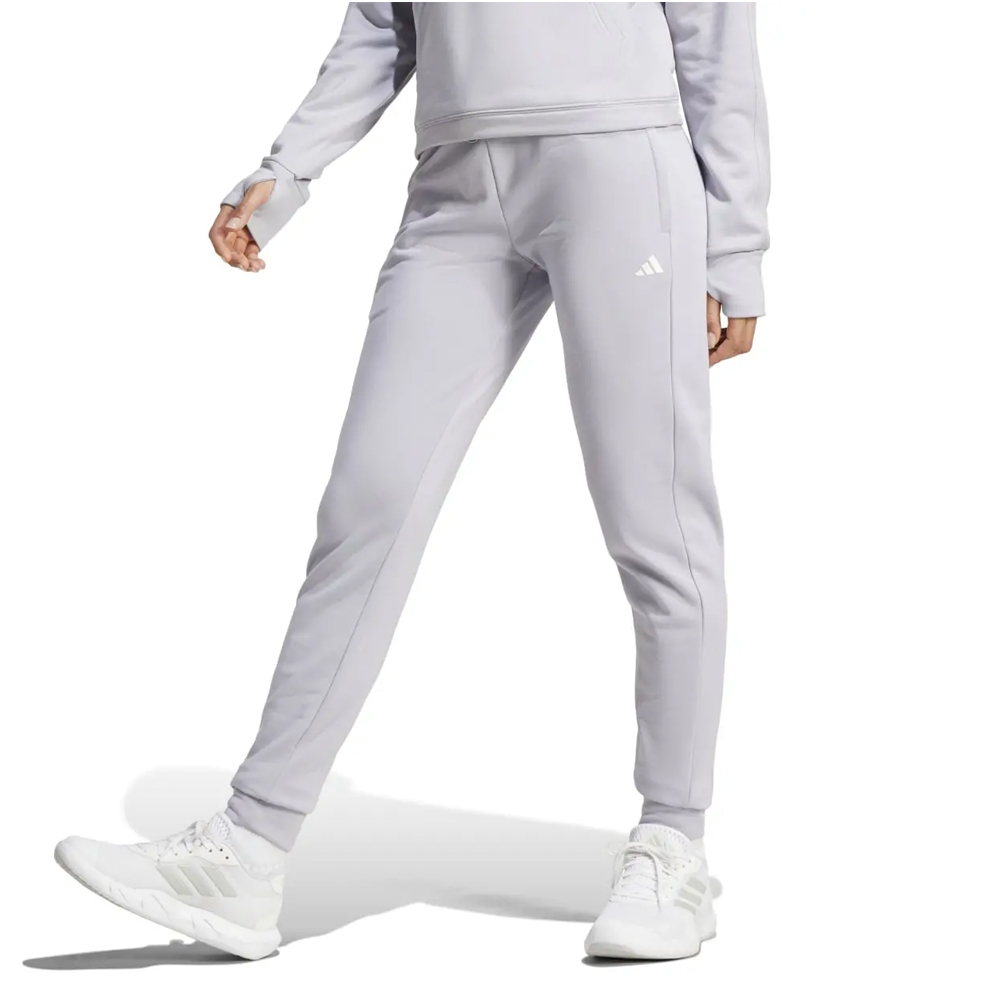 ADIDAS Women's Game and Go Regular Tapered Fleece Pants Γυναικείο Παντελόνι Φόρμας - 1