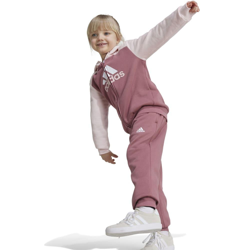 ADIDAS Big Logo Fleece Kids Tracksuit Παιδικό Σετ Φόρμα - Ζακέτα - 2