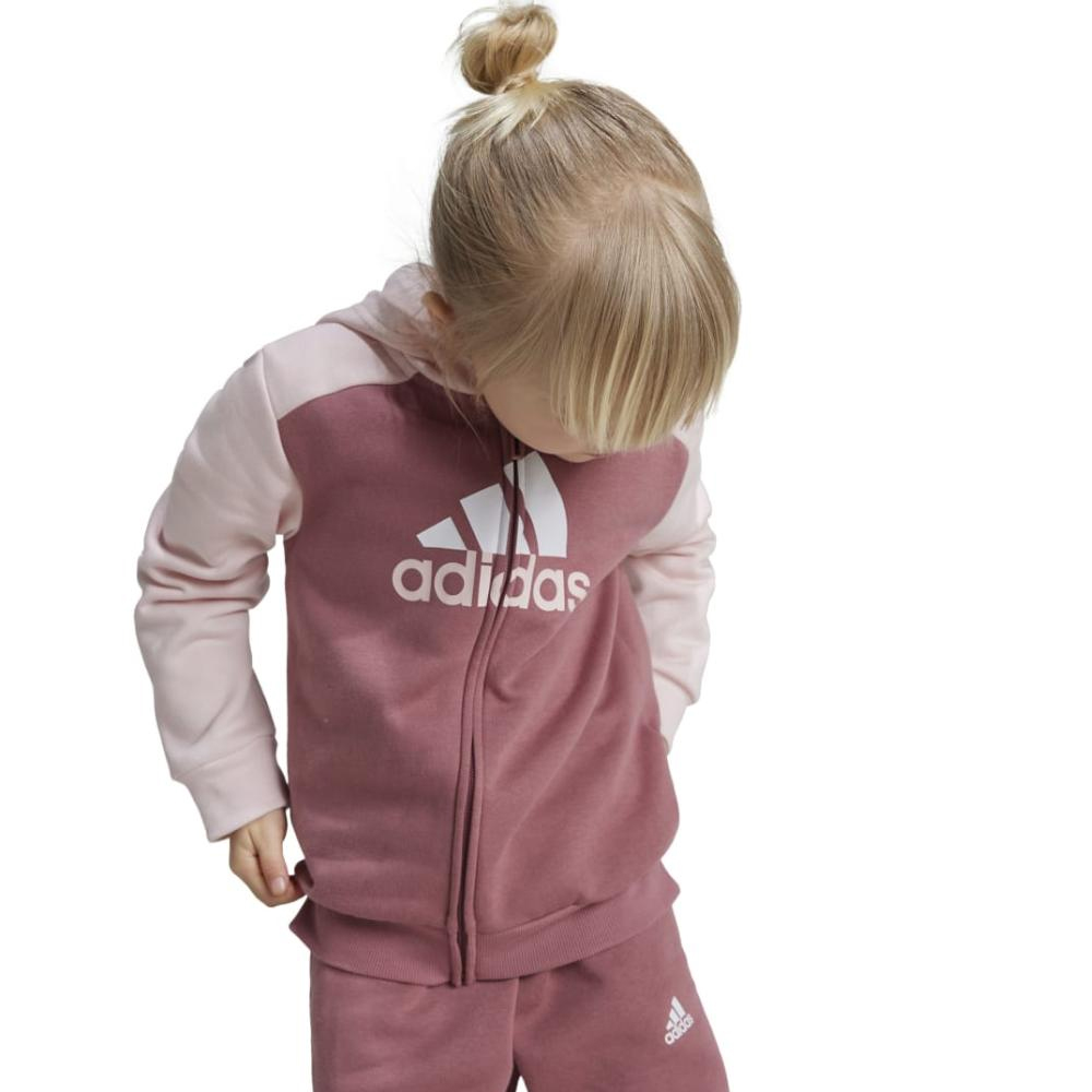 ADIDAS Big Logo Fleece Kids Tracksuit Παιδικό Σετ Φόρμα - Ζακέτα - 4