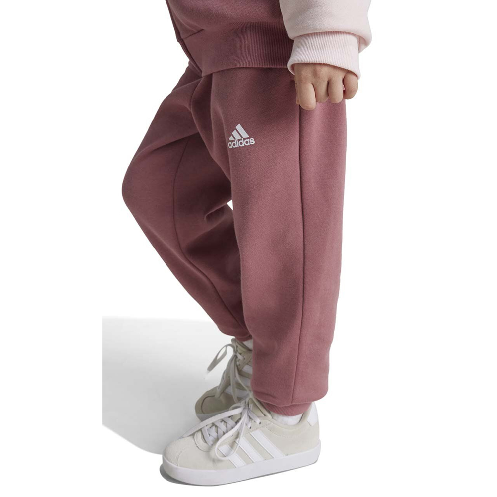 ADIDAS Big Logo Fleece Kids Tracksuit Παιδικό Σετ Φόρμα - Ζακέτα - 5