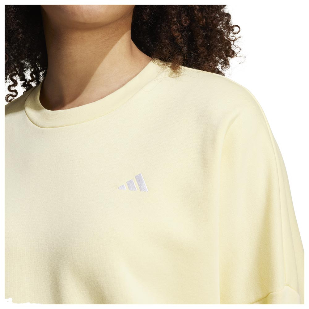 ADIDAS Essentials Small Logo Feel Cozy Sweatshirt Γυναικείο Φούτερ - 3